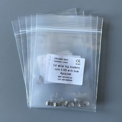 20Sets Dental Orthodontic 1st Molar Wide Big Brackets Roth 022 With hooks