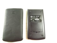 Hewlett Packard HP-10BII+ Plus Financial Calculator Case w/ New Batteries