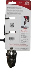 Hand-Powered Notcher – Clean 30° Cuts with 13/16′ Throat Depth & Non-Slip Handle