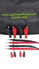 Loop Check Phones™ Continuity Test Electrician Phones™ TE001-M with MAGNETS