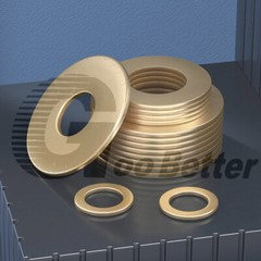 Solid Brass Flat Washers M2 M2.5 M3 M4 M5 M6 M8 M10 M12 M14 M16 M18 M20 M22 M24