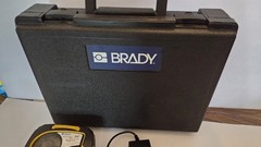 Brady BMP21-PLUS Portable Industrial Label Printer Bundle Tested Working w/ Case