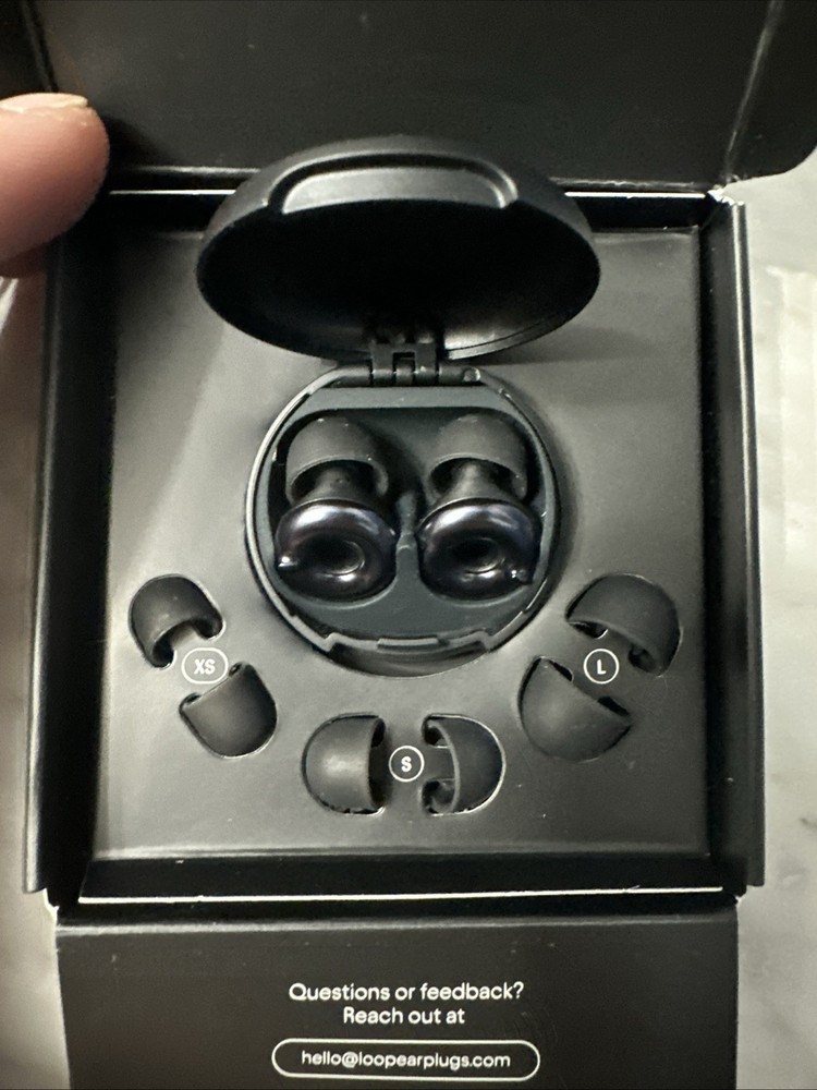 Loop Switch 2 Black Adjustable Ear Plugs – MSRP $60