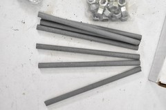 SITE PRO 1 P-CH65-G Stainless Steel Fully Threaded Rods Nuts Washers New