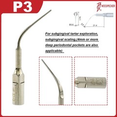 US Original Woodpecker Dental Scaler Tips Scaling Tip G1 G2 G4 P1 P3 For EMS
