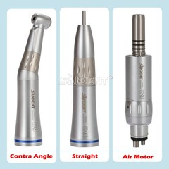 1:1 Dental Low Speed Contra Angle &Air Motor 4 Hole Inner Internal Spray