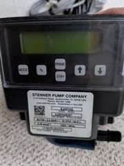 Stenner Pump Model# E20PHG-72-100 gpm. 110v. Indoor/Outdoor