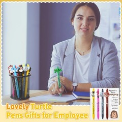 20 Sets Funny Employee Appreciation Gifts Bulk Funny Animal Thank You Ballpoi…