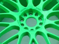Neon Green Powder Coating Paint – 1 LB NEW