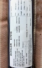 Bohler E7018 H4R Welding Electrode 3/16 x 18″