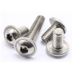 M3 M4 M5 M6 Hexagon Socket Button Head Screws With Collar 304 Stainless Steel
