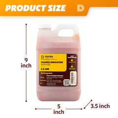 1/2 Gallon(3.7 LBS) “Dry&Dry”Premium Orange Indicating Silica Gel Desiccant Bead