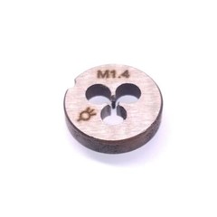 HSS M1.4 x 0.3mm Taper & Plug Tap & M1.4 x 0.3mm Die Metric Thread Right Hand