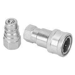 Hydraulic Quick Coupler Male And Female 1/4in NPT Quick Connect Fittings