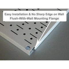 Metal Pegboard 32 in. x 32 in. Garage Storage Wall Organizer 2 Set Tool