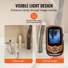 VEVOR Thermal Imaging Camera 256×192 IR Resolution Pocket Thermal Imager & WiFi