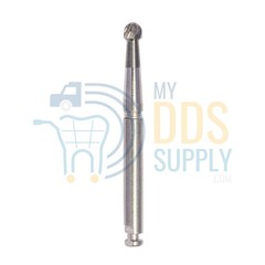 RA8 Round Dental Burs, 22mm (Pack of 20), Carbide for Slow Speed Handpiece