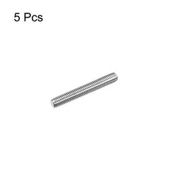 Fully Threaded Rod 5-Pack M6 x 40mm 1mm Pitch 304 Stainless Steel