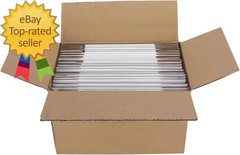 50 Pack 7X5X2 Small Shipping Boxes White Corrugated Cardboard Packaging