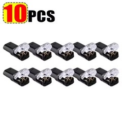 NEW Double-Wire Plug-in Connector,Cable Clamp with Locking Buckle, 10~100pcs