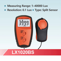 Digital Lux Meter Illuminance Tester 40000‑200000Lux Split or Integrated for Off