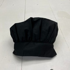 Uncommon Threads Black Chef Hat Unisex Adult One Size NEW