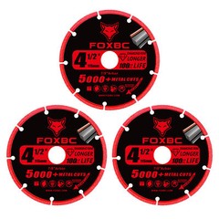 4.5 in. Diamond Metal Cut-Off Wheel -3 Pack