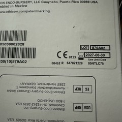 Endo Surgical Linear Cutter 75mm NTLC75. Date 2026-06-30 / 2026-09-30