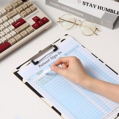 150 Pack Patient Sign-In Sheets HIPAA Compliant 8.5 x 11 Inches
