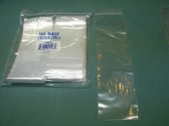 1,000 3 x 12 2 Mil Zip lock Top Seal Clear Poly Bags Incense, Jewelry, Food, FDA