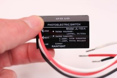 Outdoor Hard-Wired Post Eye Light Control Electric Photocell Dusk to Dawn Sensor
