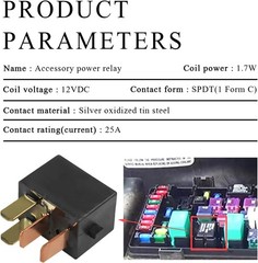 2 PCS , G8HL-H71 Multiple Use Starter Relay OEM 39794-SDA-A03 39794-SDA-A05, …