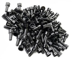 1000 PC PACK PC 16-14 AWG Gauge Black Closed End Crimp Cap CAPS Wire UL Approved