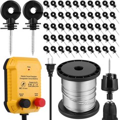Electric Fence for Preventing Animals Intruding 2 Mile 110VAC 0.15 Joule Elec…
