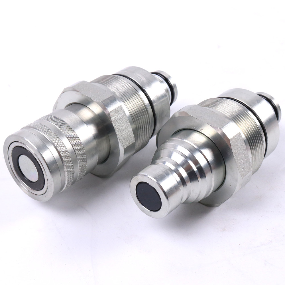 Flat Face Coupler Kit 373-6967 373-6968 for Caterpillar 232D 236D 242D 239D 259D