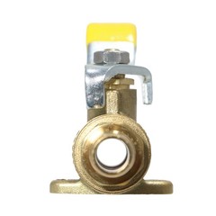 1 Pc. 1/2″ Pex Ball Valve with Drop Ear, Lead Free Brass, Full Port, 24-3-3=1