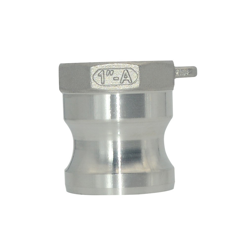 1″ 1 in Camlock type A male to NPT Female Threaded Adapter Stainless Steel 304