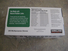Kirkland Signature Nitrile Exam Gloves 200 Count in Box (Blue) Brand New