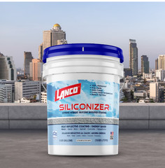 Siliconizer Acrylic Elastomeric White Reflective Roof Sealer, 5 gal Weatherproof