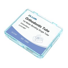 80Pcs Dental Orthodontic Buccal Tube 1st Molar Roth / MBT 0.018 Non-Convertible
