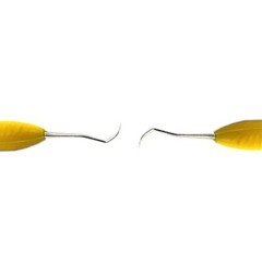 Silicone Handle Dental Periodontal Curettes Sickle Scaler Tartar Remover Plaque