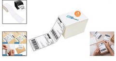 100 4 x 6 Thermal Labels – Perforated & Compatible for Shipping Needs
