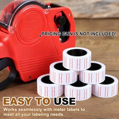 Pricing Labels 10 Rolls 5000 Price Price Gun Labels Blue