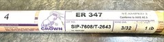 12.9 Pounds ER347 Stainless Steel TIG Weld Rod 3/32″ 36″ long Inch AWS A5.9