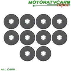 ALL-CARB 10PCS Flap Disc 4.5″ × 7/8″ 60 Grit Grinder Sanding Grinding Wheels NEW