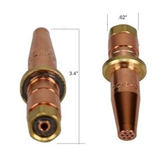 Acetylene Cutting Tips SC12-0 compatible with Smith SC12-0 Tips Cut 3/8″ QTY 2