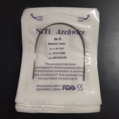 10Pack Dental Orthodontic Reverse Curve Arch Wire Niti Super Elastic Rectangular