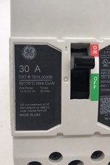 HOUSTON STOCK NEW GE TEYL3030B TYPE TEYL 30 AMP 480V FREE 2 DAY AIR SHIPPING