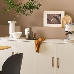 3.78 in beech 4 pcs Round Wooden Drawer Pulls cabinets Handle Kitchen Door
