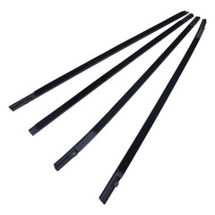 4Pcs For 2016-2021 Honda Civic Sedan Window Weatherstrip Moulding Seal Belt New